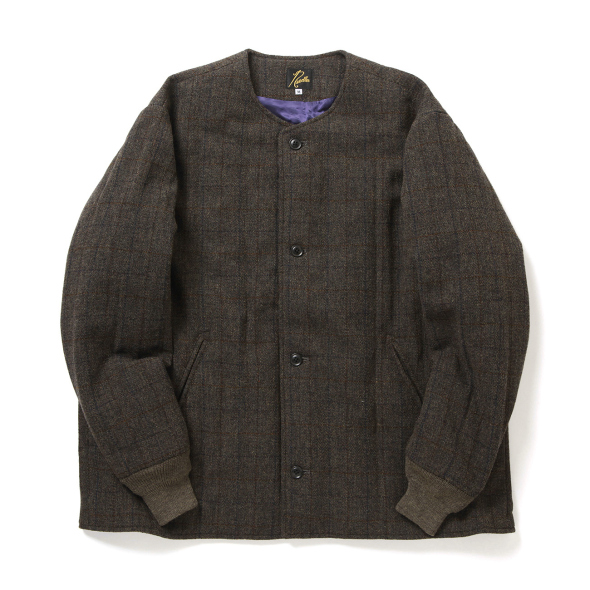 Needles / ニードルズ | Quilted Crew Neck Jacket - Wool