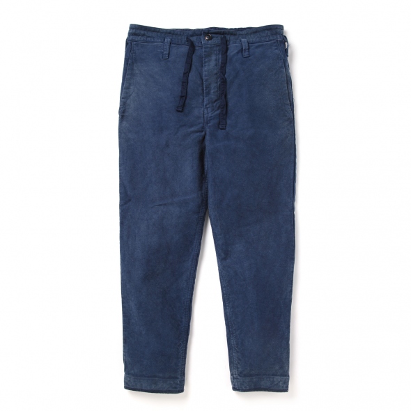 Porter Classic / ポータークラシック | MOLESKIN PANTS - Blue | 通販