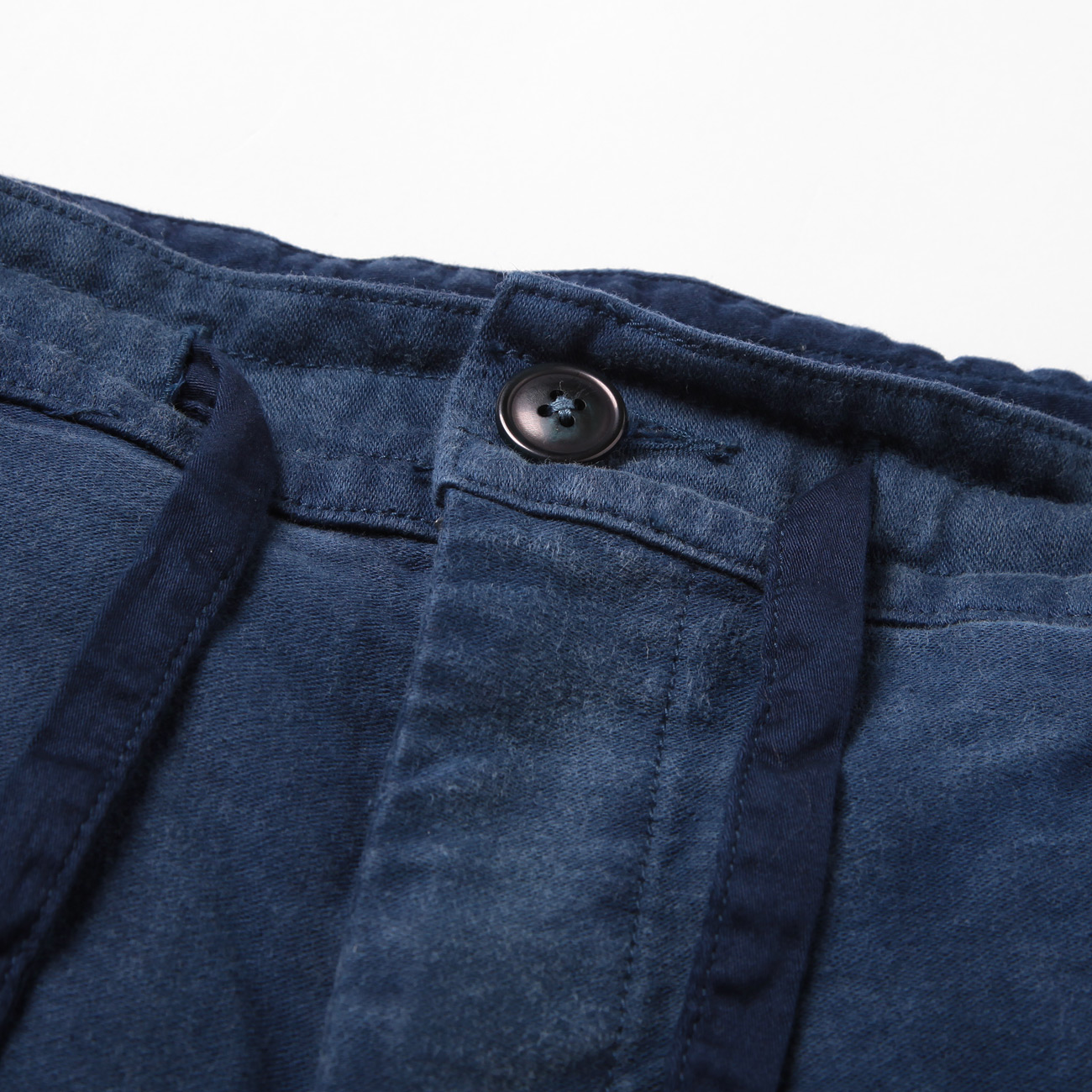 Porter Classic / ポータークラシック | MOLESKIN PANTS - Blue | 通販