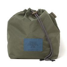 N.HOOLYWOOD / エヌハリウッド | 9242-AC06-pieces OUTDOOR PRODUCTS DRAWSTRING BAG - Khaki