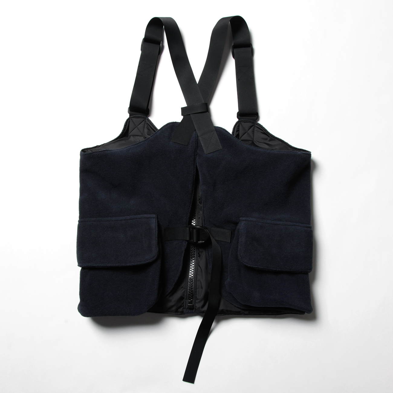 MOUNTAIN RESEARCH Phishing Vest 黒 Phishing Vest (Insulation) - Black – Standard & Strange