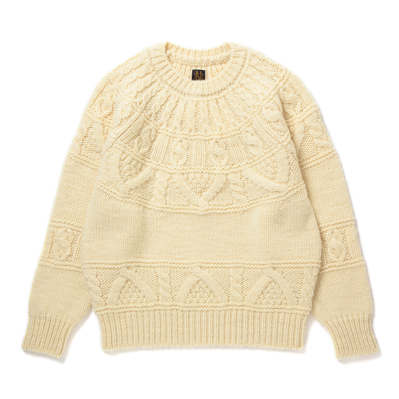 BATONER / バトナー | SPREAD ALAN CREW NECK (レディース) - Ivory | 通販 - 正規取扱店 |  COLLECT STORE / コレクトストア