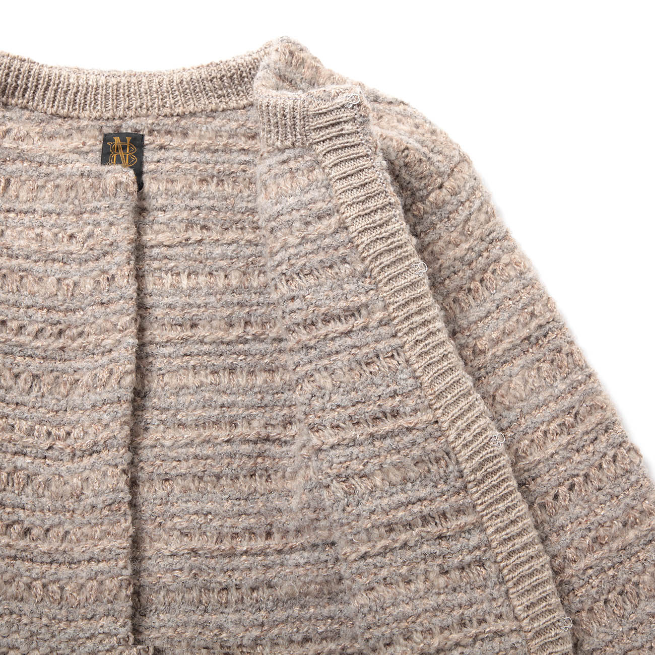 BATONER/カーディガン/グレージュ/サイズ1 BATONER/カーディガン