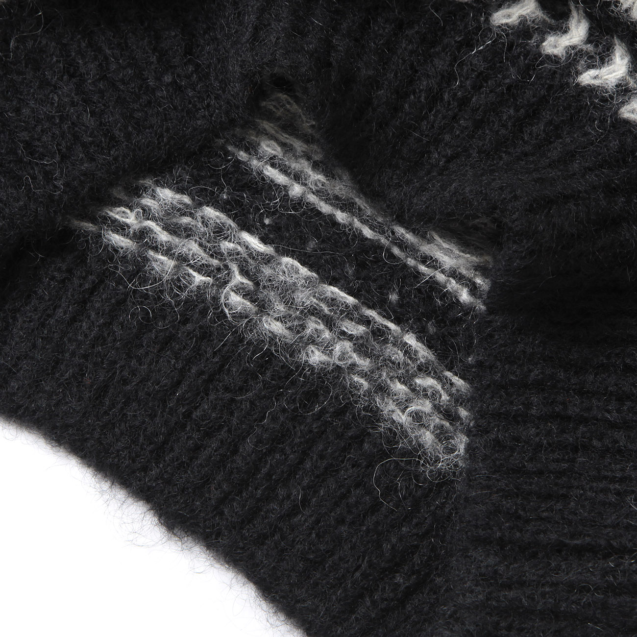 BATONER / バトナー | MOHAIR LATOVIAN CREW NECK (レディース