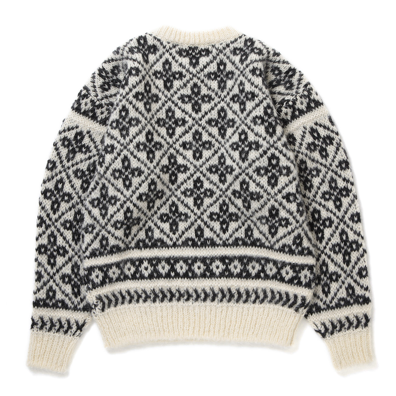 BATONER / バトナー | MOHAIR LATOVIAN CREW NECK (レディース