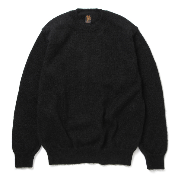 BATONER / バトナー | PURE MOHAIR100% CREW NECK (メンズ