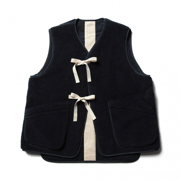 RESEARCH | MT Vest - Navy | 通販 - 正規取扱店 | COLLECT STORE