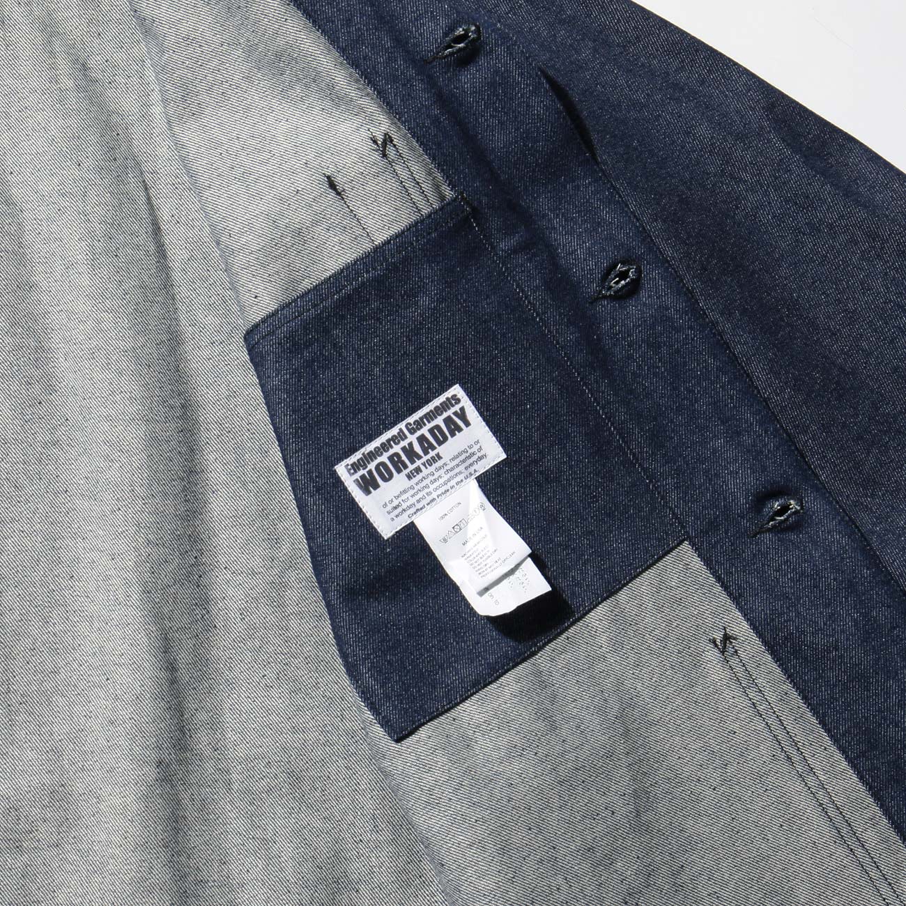 Engineered Garments WORKADAY Coat コート ENGINEERED GARMENTS / エンジニアドガーメンツ | EG Workaday