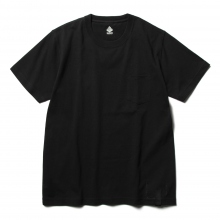 ....... RESEARCH | PKT. Tee - ブラシ A - Black