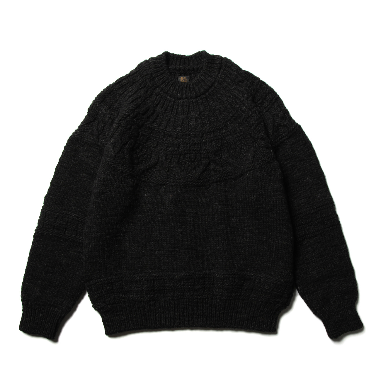 SPREAD ALAN CREW NECK (メンズ) - Black