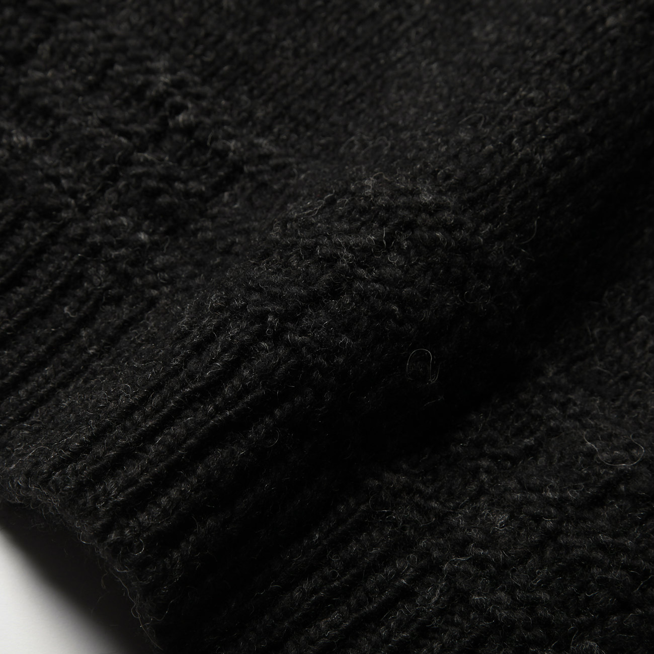 BATONER / バトナー | SPREAD ALAN CREW NECK (メンズ) - Black | 通販