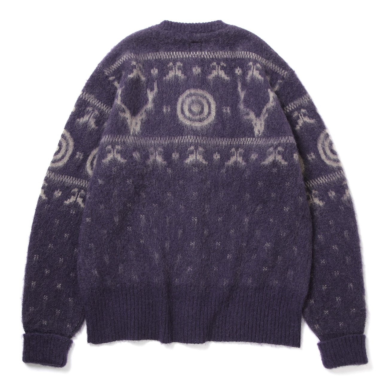 SOUTH2 WEST8 crew neck mohair sweater | camillevieraservices.com