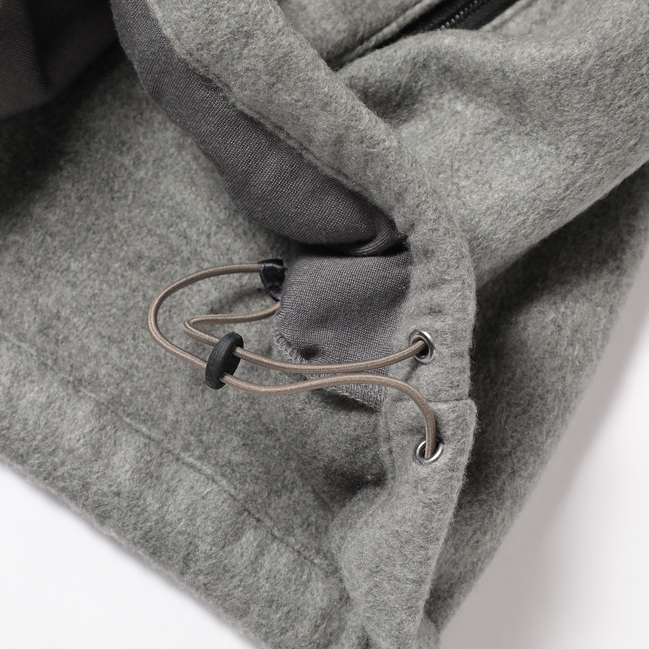 AURALEE / オーラリー | PURE SILK COMFORT FLEECE HALF ZIP P/O
