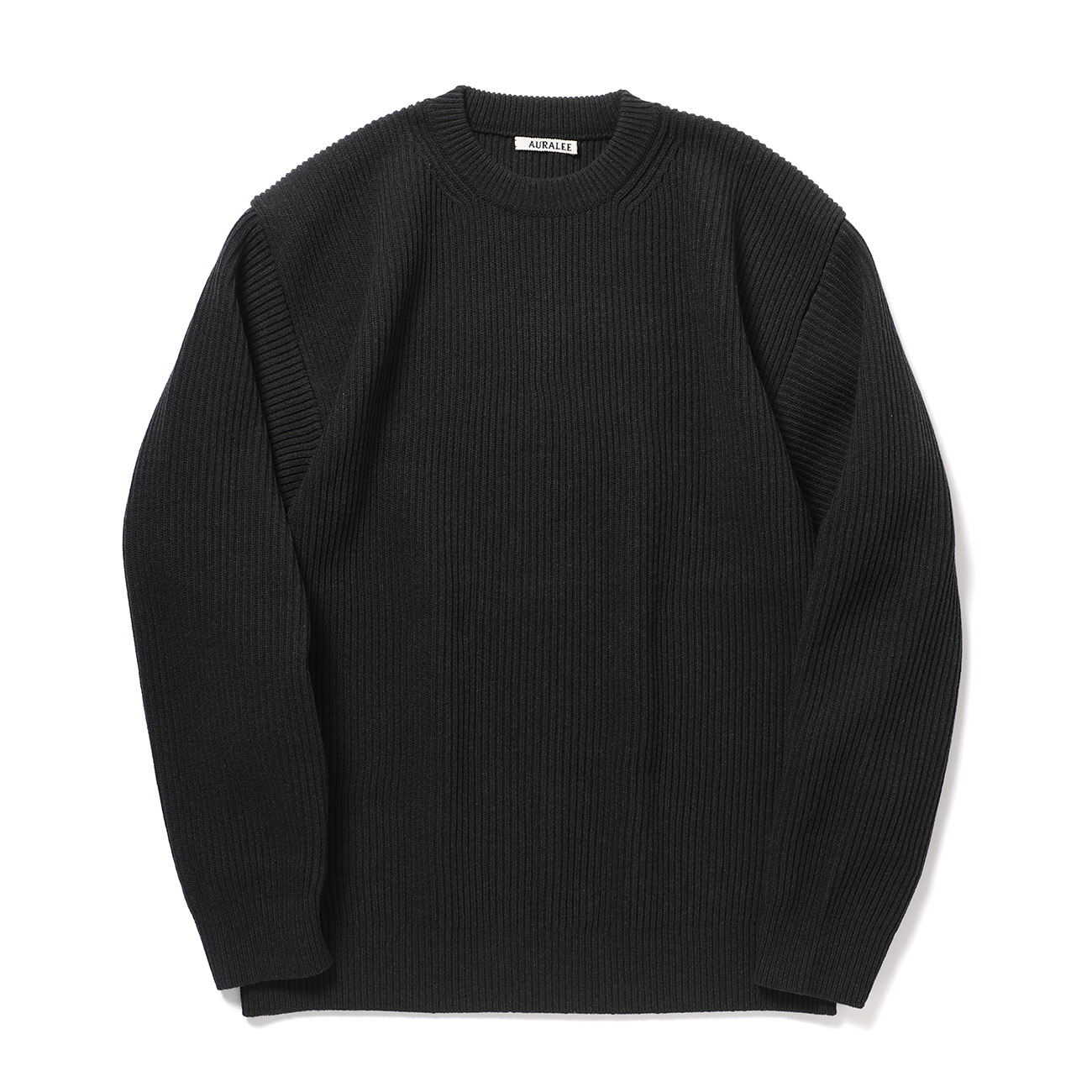 SUPER FINE WOOL RIB KNIT P/O