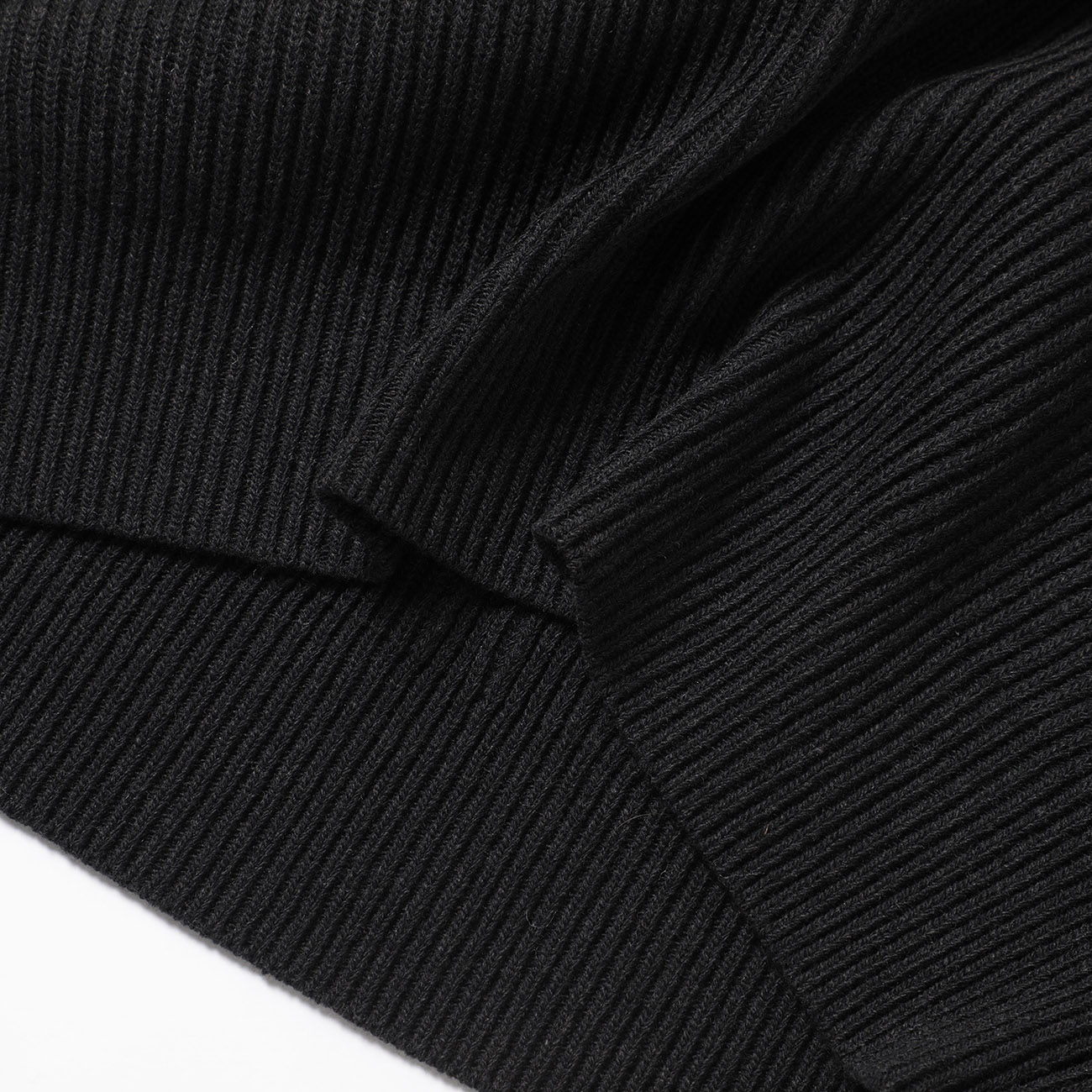 AURALEE / オーラリー | SUPER FINE WOOL RIB KNIT P/O (メンズ