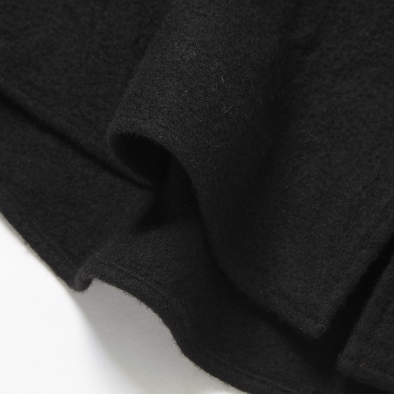 COMOLI / コモリ | ウールカシミヤ C.P.Oシャツ - Black | 通販
