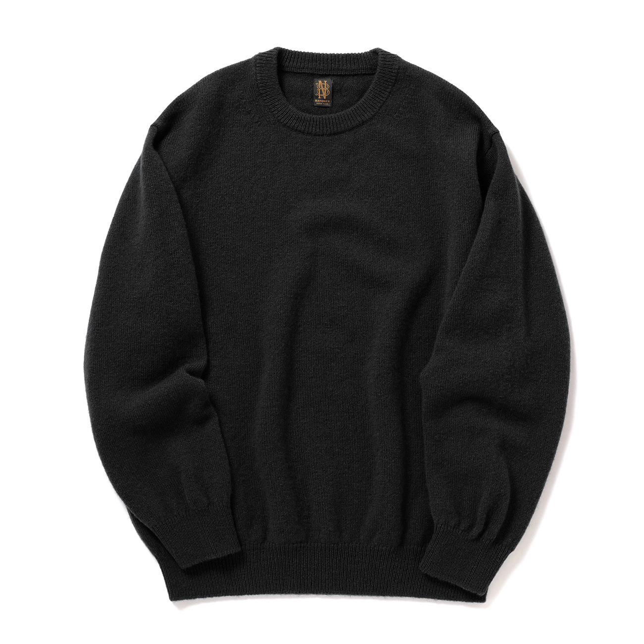 BATONER / バトナー | BLUEFACE CREW NECK (メンズ) - Black | 通販