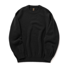 BATONER / バトナー | BLUEFACE CREW NECK (メンズ) - Black