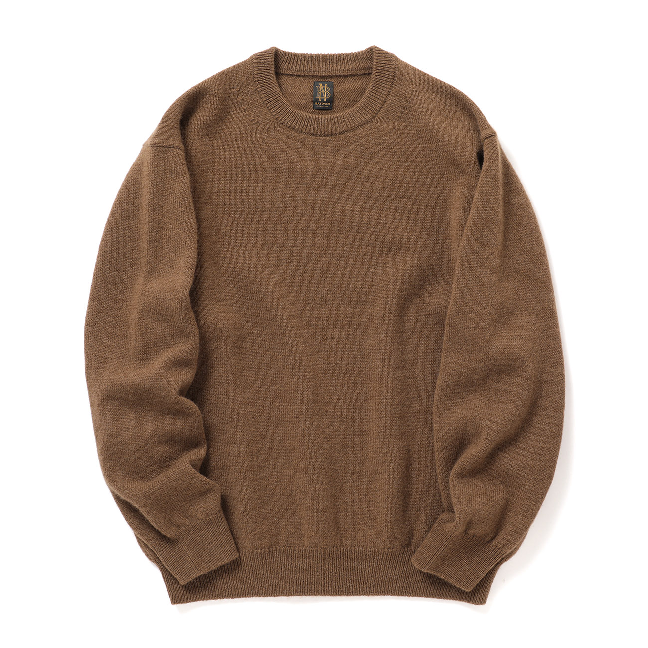 BATONER / バトナー | BLUEFACE CREW NECK (メンズ) - Brown | 通販