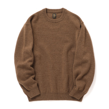 BATONER / バトナー | BLUEFACE CREW NECK (メンズ) - Brown