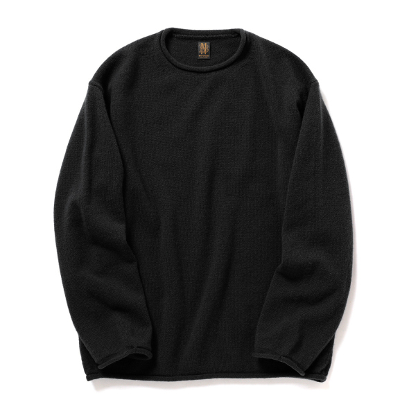 BATONER / バトナー | BLUEFACE ROLL NECK (メンズ) - Black | 通販