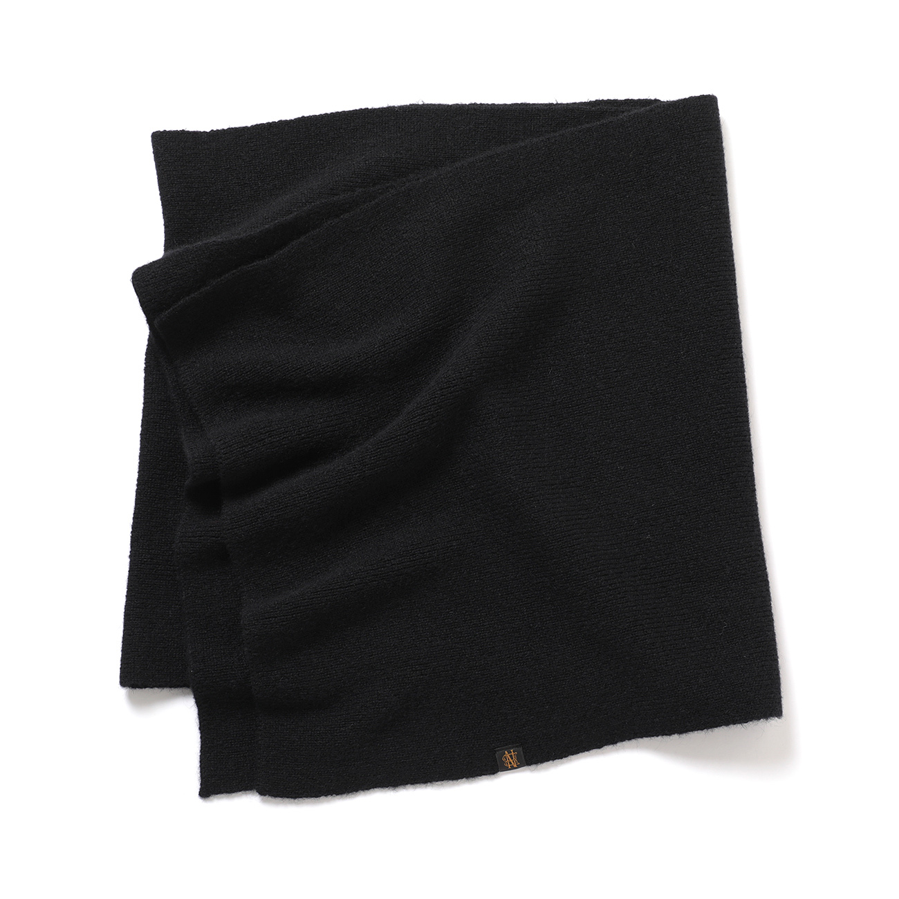 BATONER / バトナー | FLUFFY MUFFLER (ユニセックス) - Solid Black