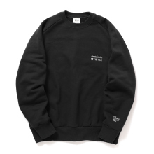 FreshService / フレッシュサービス | VIBTEX for FreshService SWEAT CREW NECK PULLOVER - Black