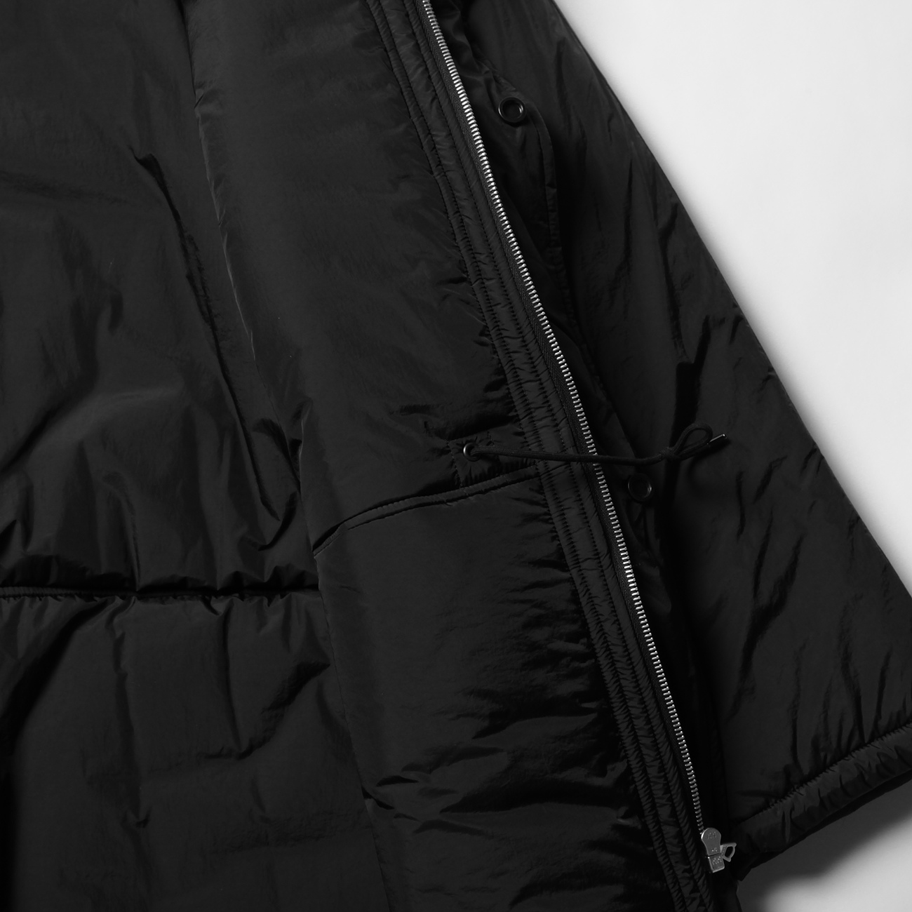 SUPER LIGHT AIRY NYLON PADDED COAT (メンズ) - Black