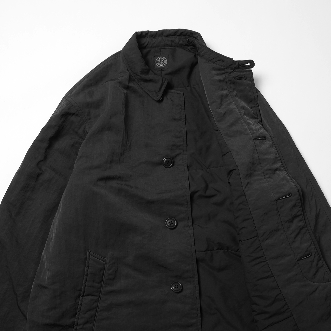 porter classic MILITARY COAT ブラック Porter Classic[ポータークラシック] Weather Military Coat