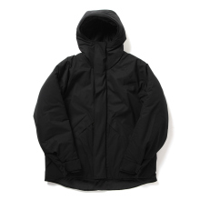 INTERIM / インテリム | HI-LOFT WATER PROOF INSULATED HOODED JACKET - Black