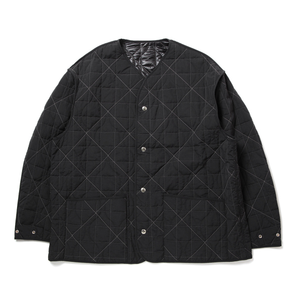 YOKE/ QUILTING PADDED VEST BLK （サイズ：2）-