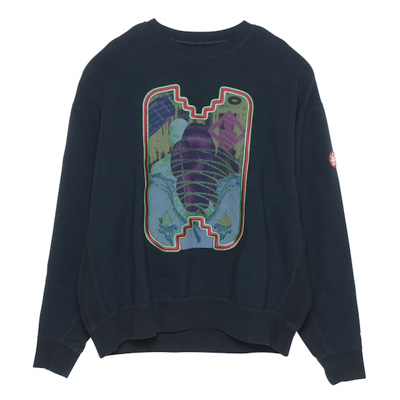 希少】C.E OVERDYE EMB FRAME CREW NECKスウェット