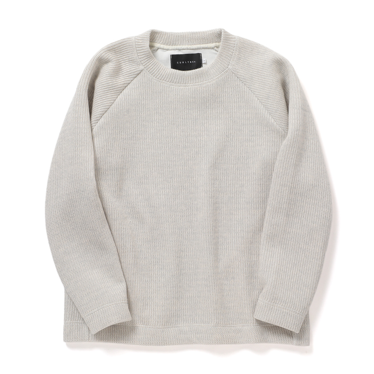 CURLY / カーリー | MIX COTTON KNIT P/O - L.Gray | 通販 - 正規取扱 