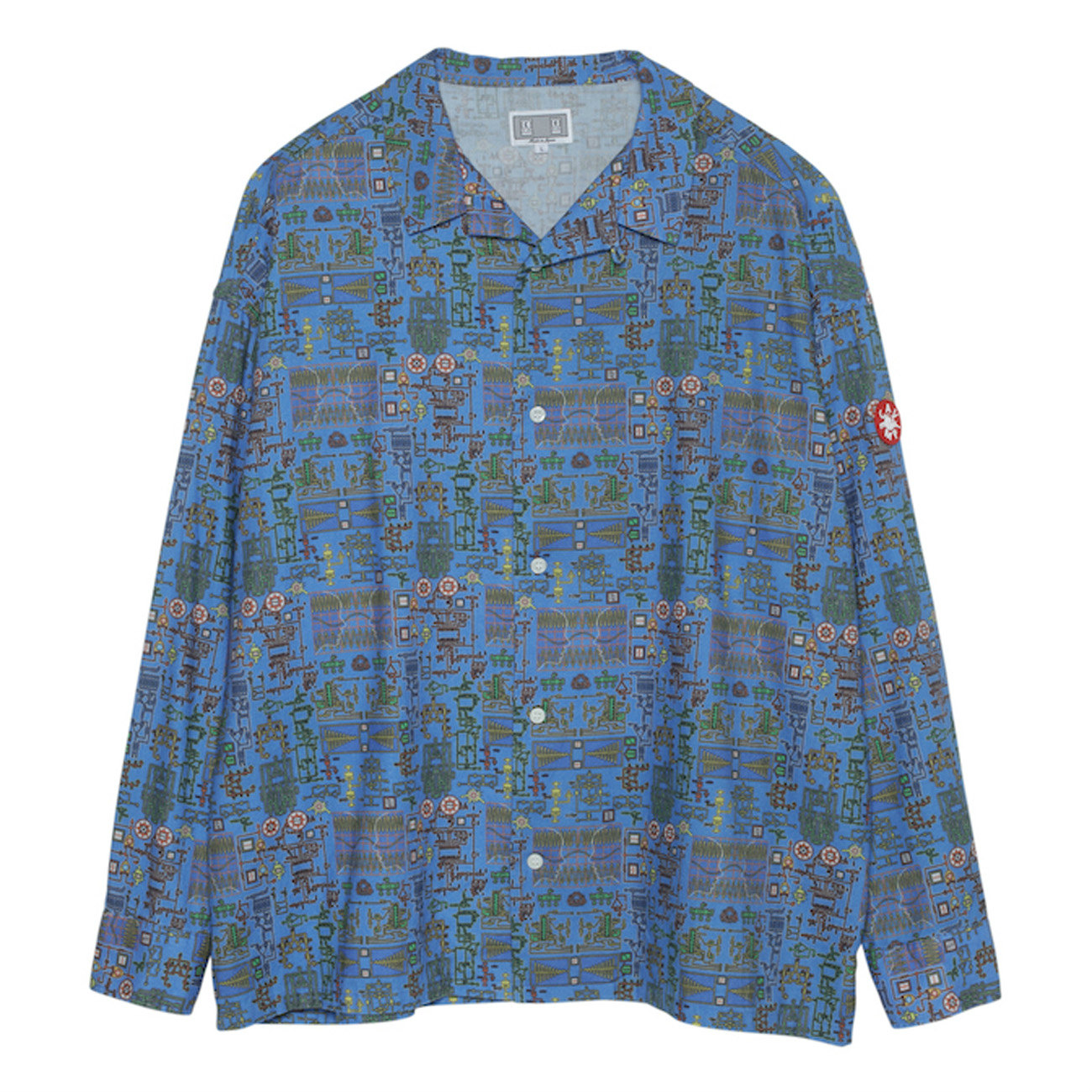 MODULE BIG SHIRT - Blue