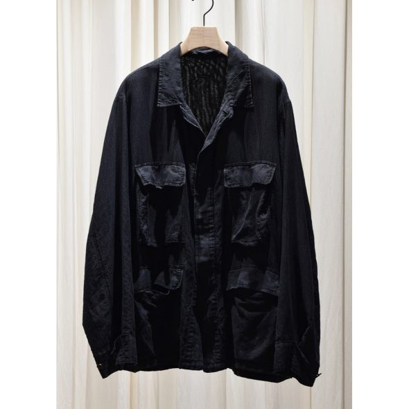 comoli フェードブラック B.D.Uジャケット　未使用　サイズ3 COMOLI フェードブラック B.D.Uジャケット - DIMPLE