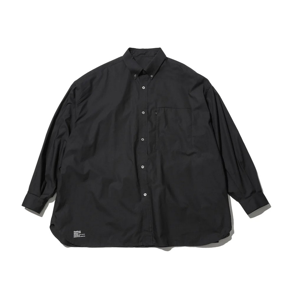 FreshService / フレッシュサービス | UTILITY L/S B.D SHIRT - Black