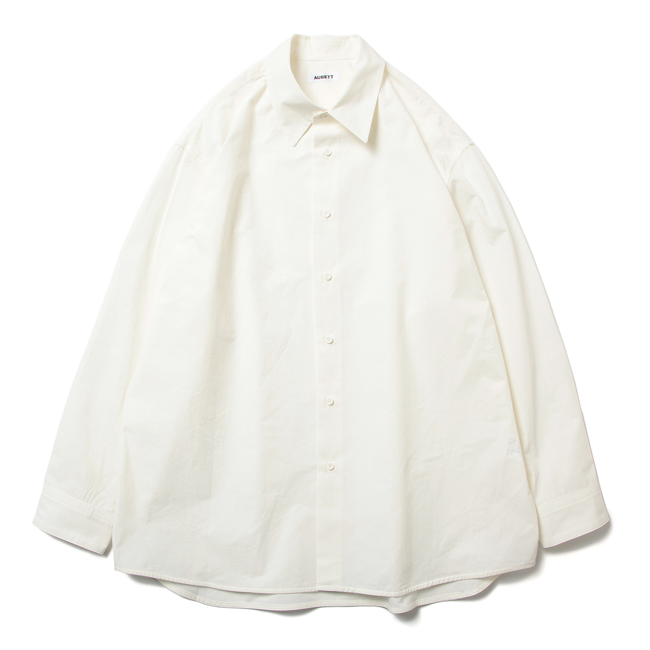 ヘビーブロード オーバーサイズシャツ - Cream