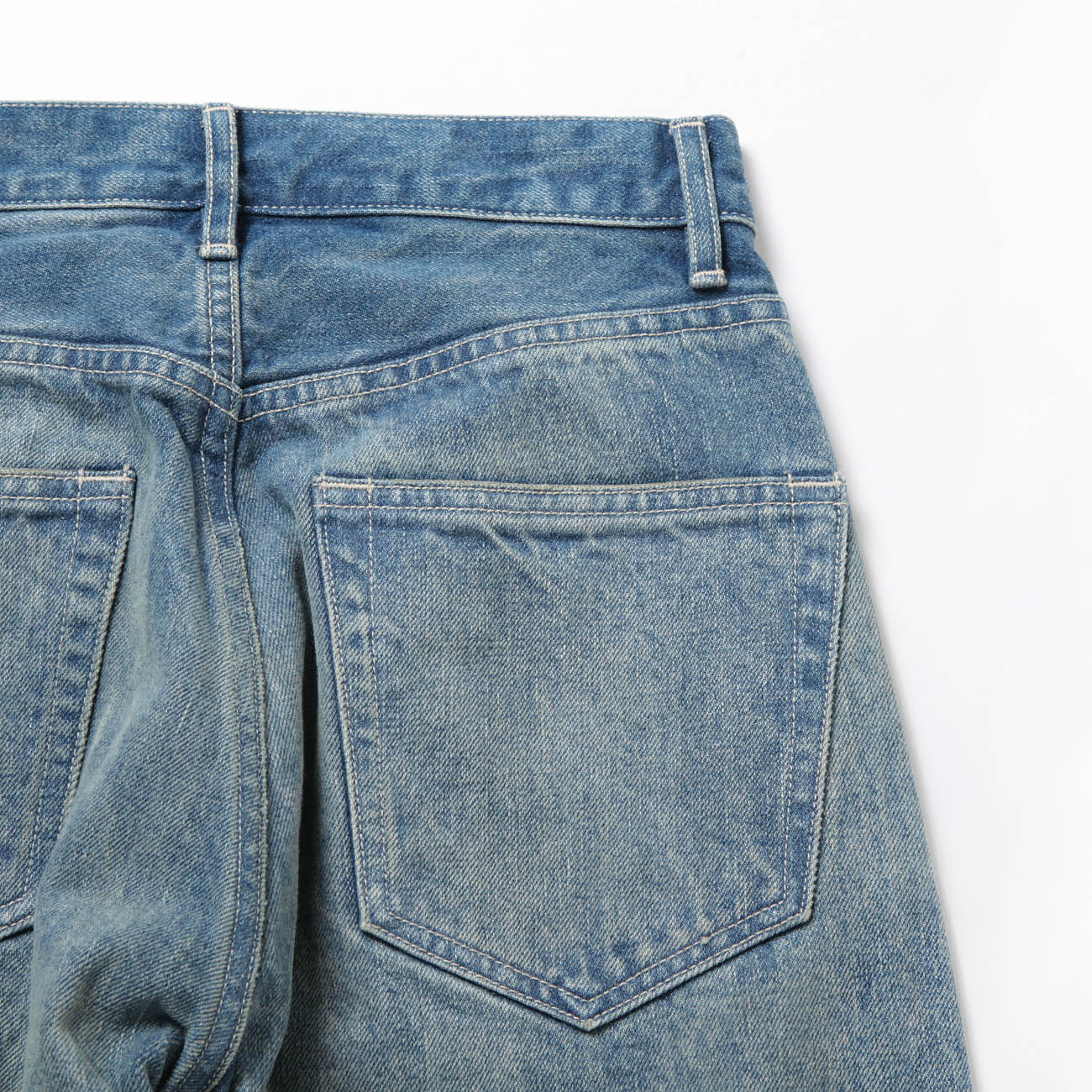 AURALEE / オーラリー | SELVEDGE FADED HEAVY DENIM PANTS