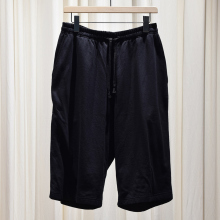 COMOLI / コモリ | コットンメッシュ ショーツ - Black