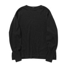 COMOLI / コモリ | カシミヤ コモリニット - Charcoal