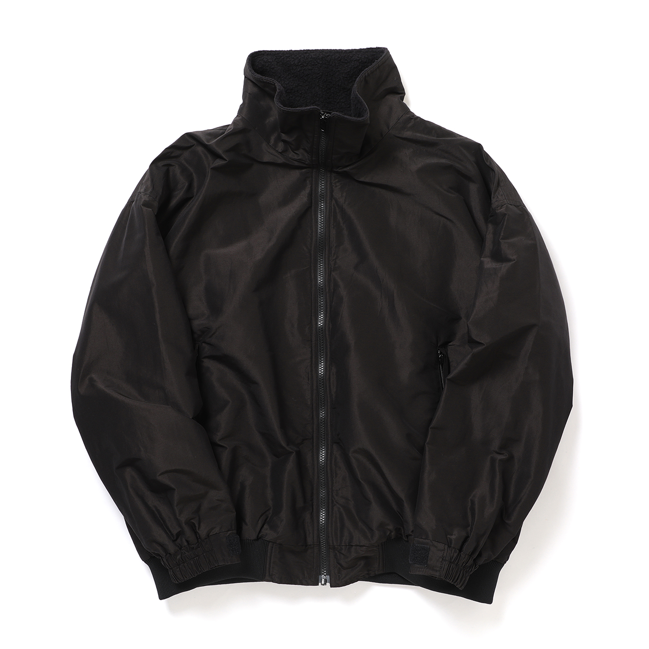 COMOLI / コモリ | コットンシルク トラックジャケット - Brown | 通販