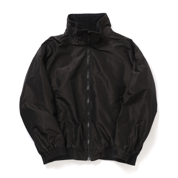 COMOLI / コモリ | コットンシルク トラックジャケット - Brown | 通販