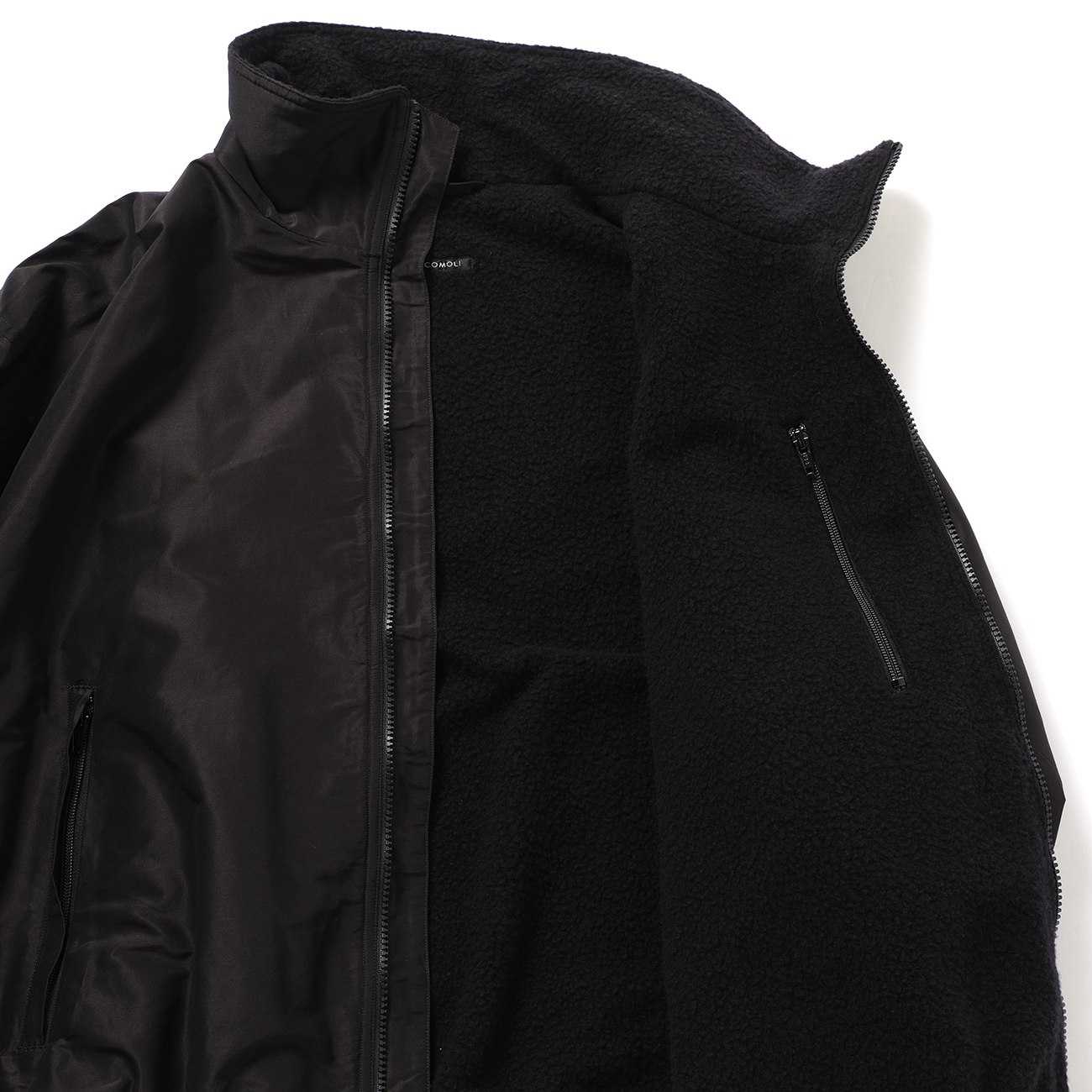 コ*フ様 COMOLI コモリ リバーシブル トラックジャケット COMOLI (コモリ) カシミヤ トラックジャケット