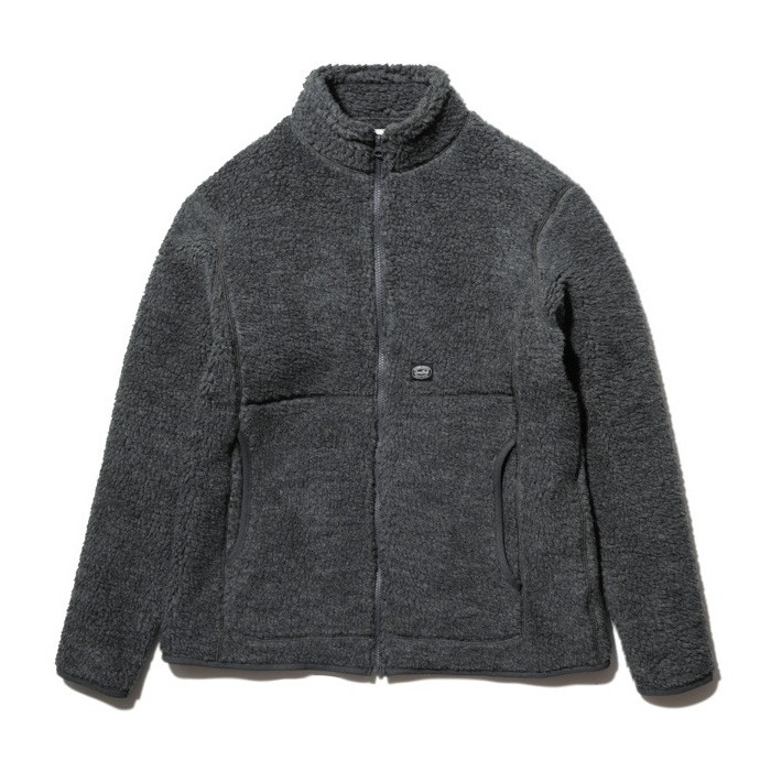 Wool Fleece Jacket - Charcoal