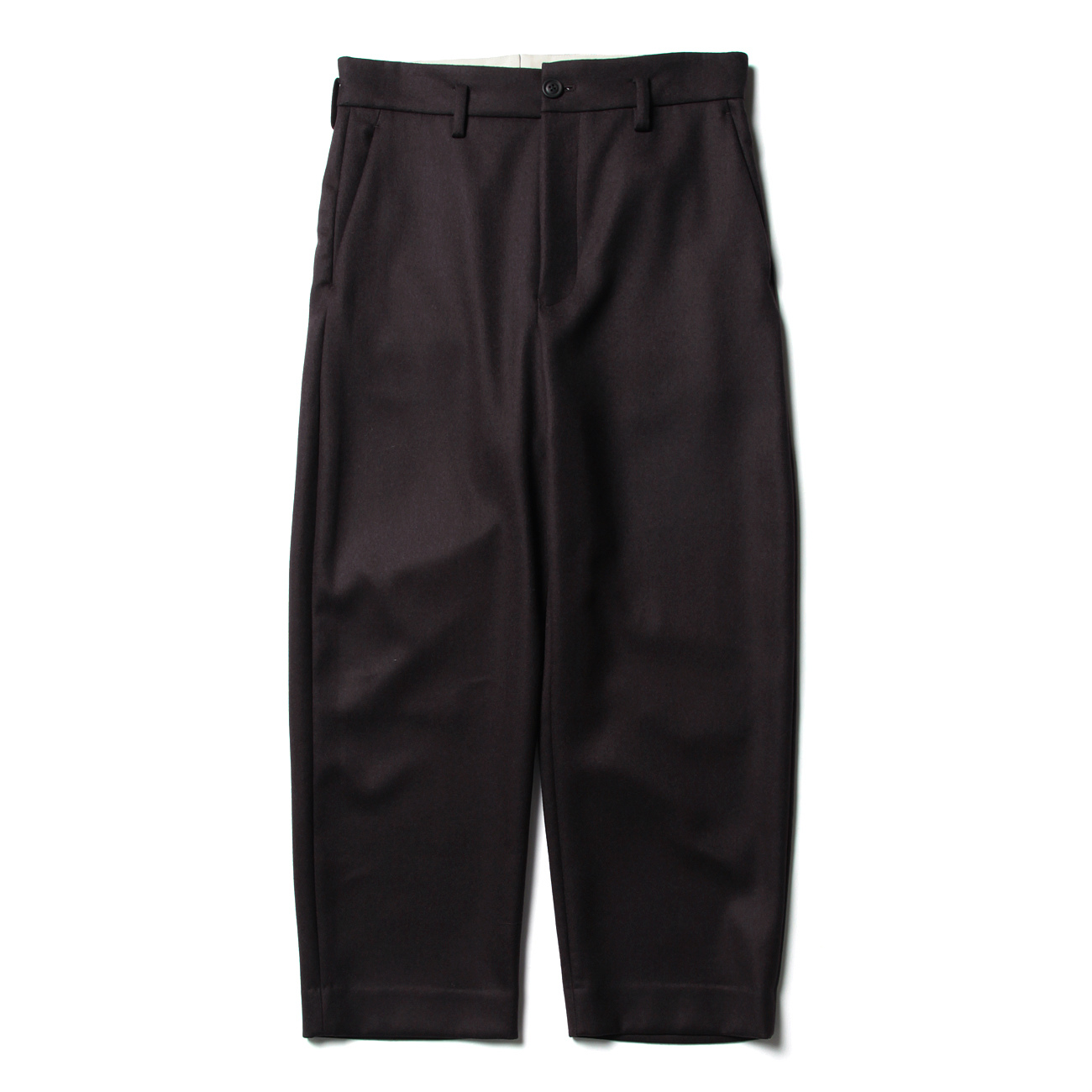 URU / ウル | WOOL WIDE PANTS - Burgundy | 通販 - 正規取扱店