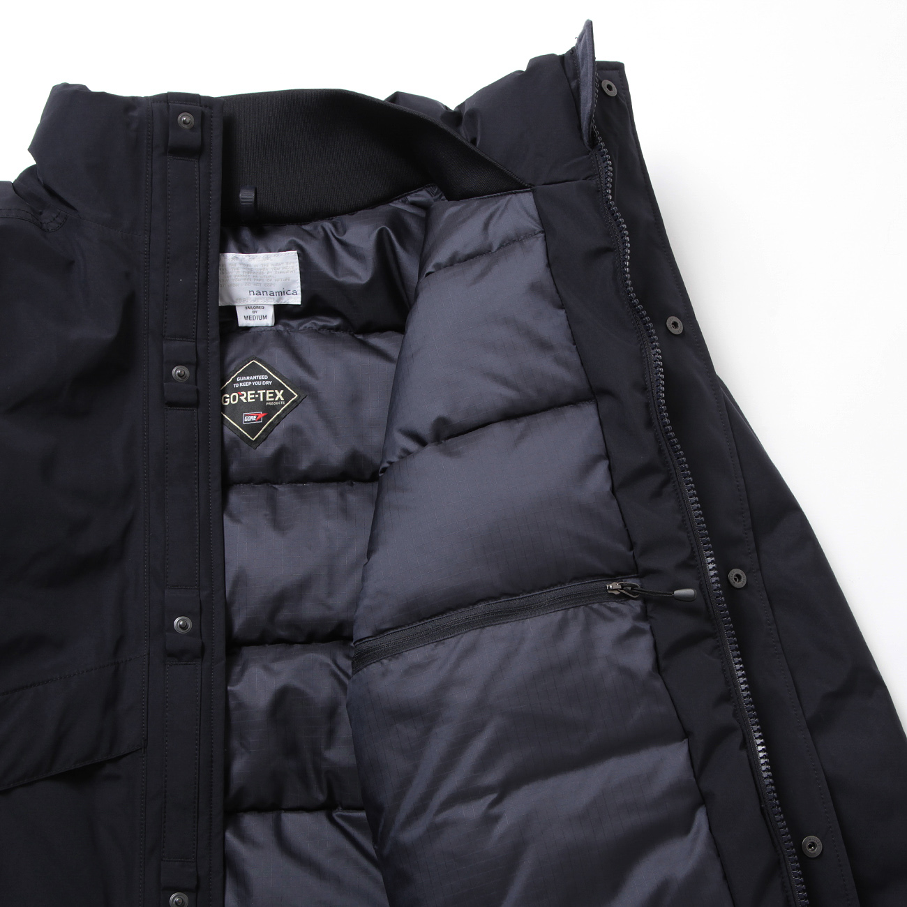 nanamica / ナナミカ | GORE-TEX Short Down Jacket - Navy