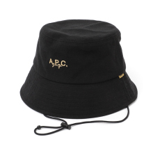A.P.C. GOLF / アーペーセー ゴルフ | Simon Bucket Hat - Black
