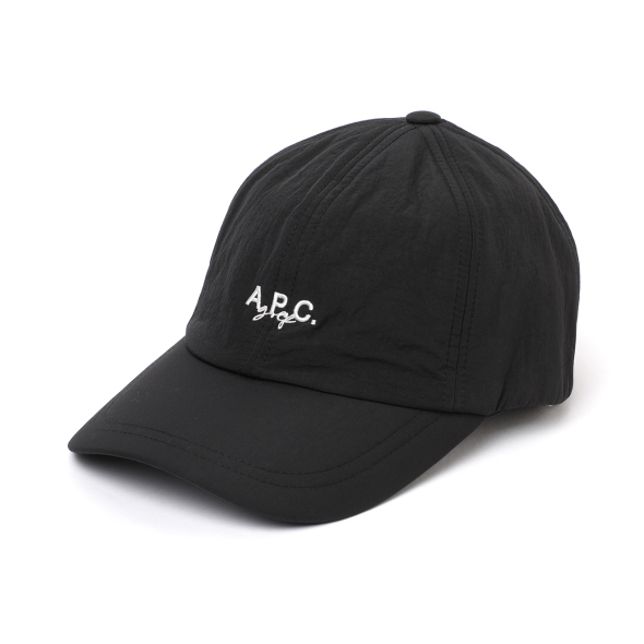 A.P.C. GOLF / アーペーセー ゴルフ | Simon Padding キャップ - Black