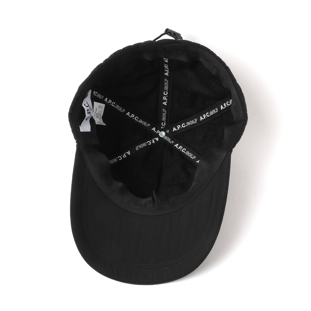A.P.C. GOLF / アーペーセー ゴルフ | Simon Padding キャップ - Black