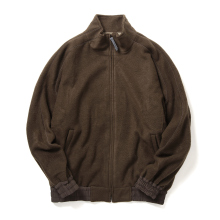 S.F.C Stripes For Creative / エスエフシー | FLEECE SPORTY JACKET - Brown